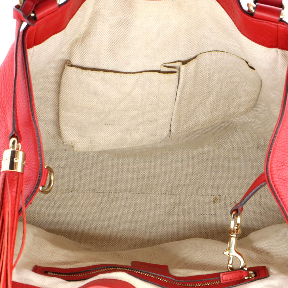 Gucci Soho Shoulder Bag Leather Medium #203884G12B - Picture 5 of 9